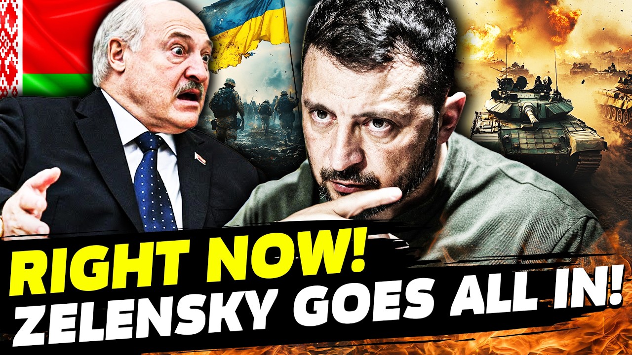 💥BELARUS IN HORROR! DIRECT STRIKE FROM ZELENSKY! LUKASHENKO TORN APART! HELLISH REVENGE FOR UKRAINE!