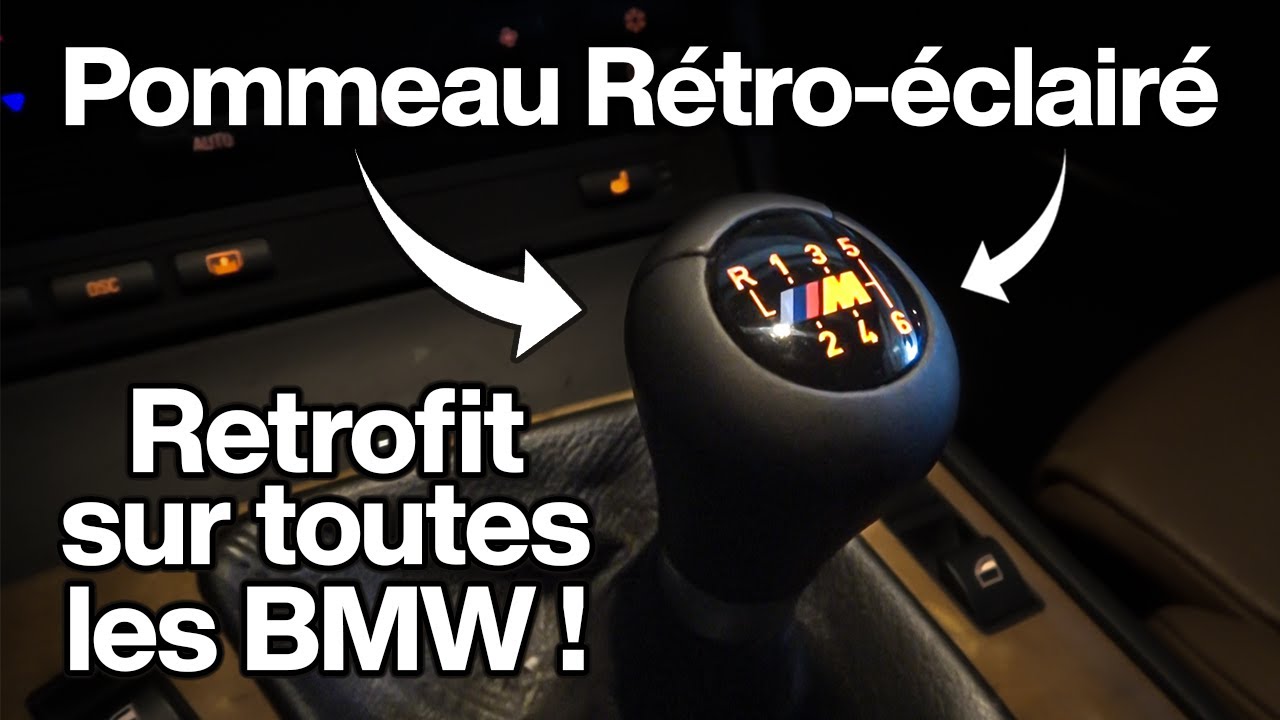 Tuto Pommeau Rétro éclairé sur TOUTES LES BMW !