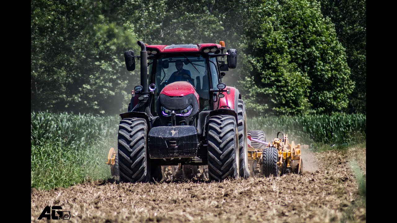 CASE IH OPTUM 300cvx + AGRISEM MAXIMULCH 4.5 | Minimun Tillage | 1080p