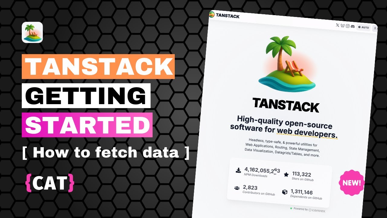 Начало работы с TanStack Start [как получить данные в TanStack Start]
