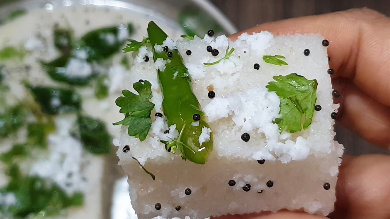 ಸುಪರ್ ಸಾಫ್ಟ್ ರವೆ ಢೋಕ್ಲ/White Rava Dhokla/Dhokla/Evening Snacks