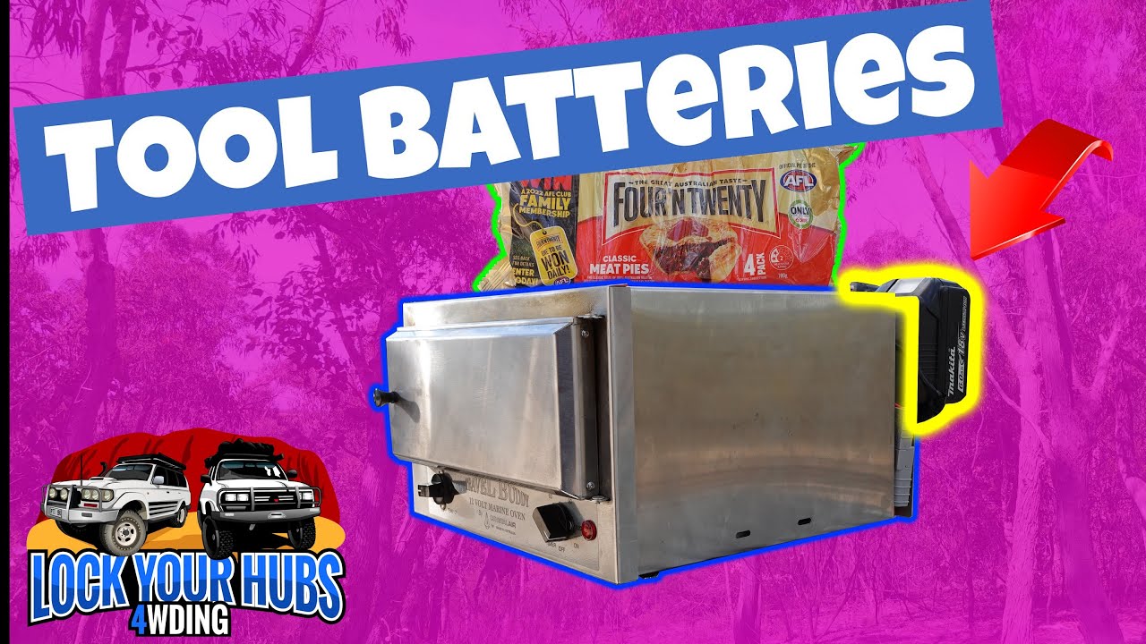 Tool Battery powered Travel Buddy 12V Oven!