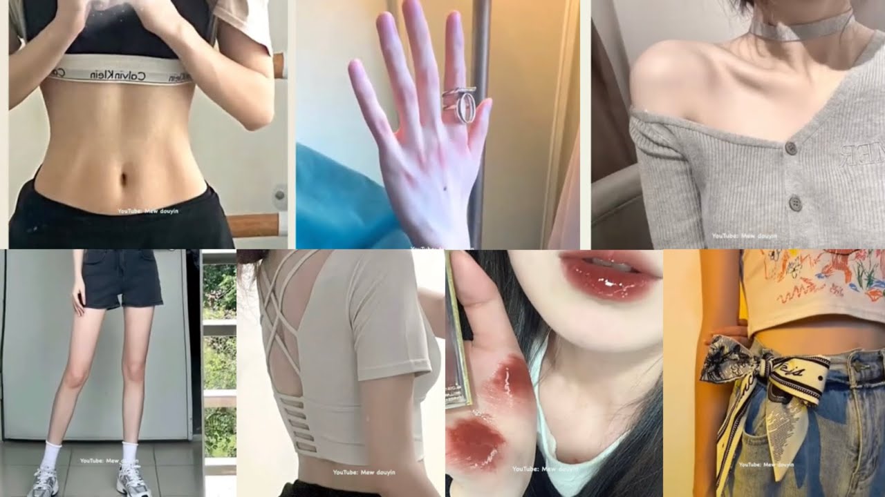 🔥🌈ĐẰNG SAU VẺ ĐẸP TỰ NHIÊN CỦA CON GÁI 🌸🥰 là một đống 💎💰 Douyin China🍭