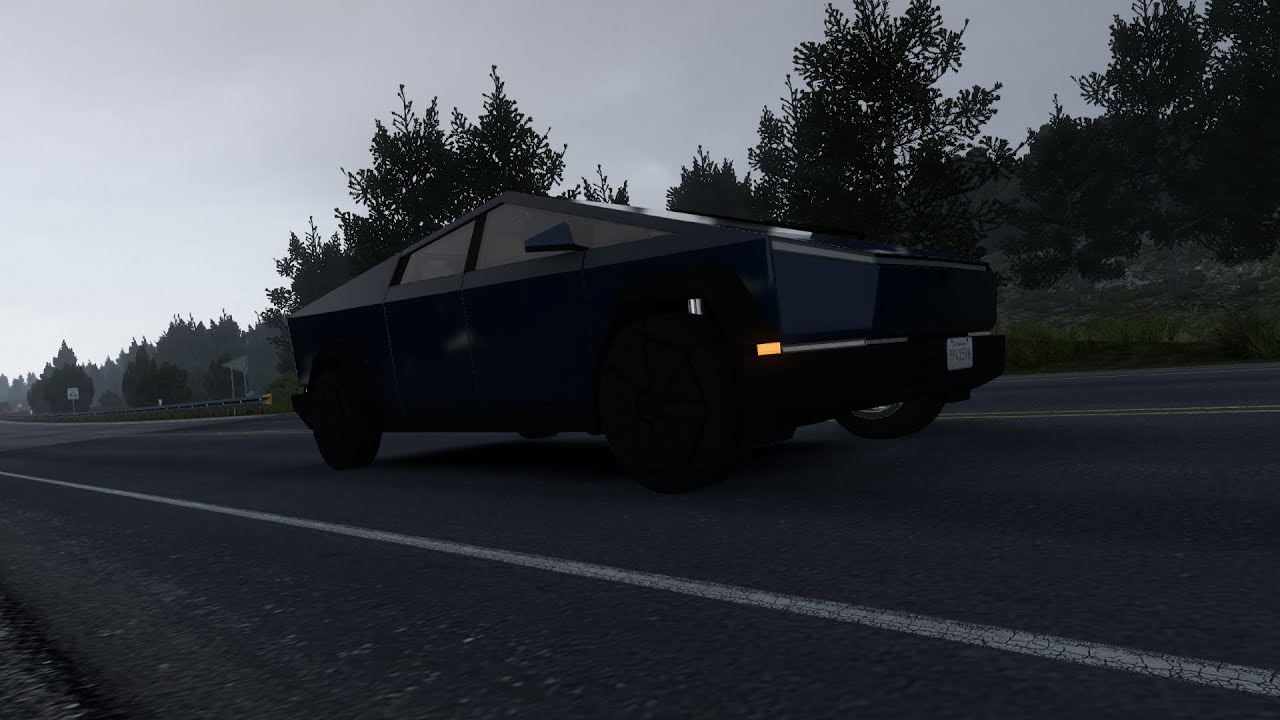 First Look at Tesla Cybertruck | American Truck Simulator