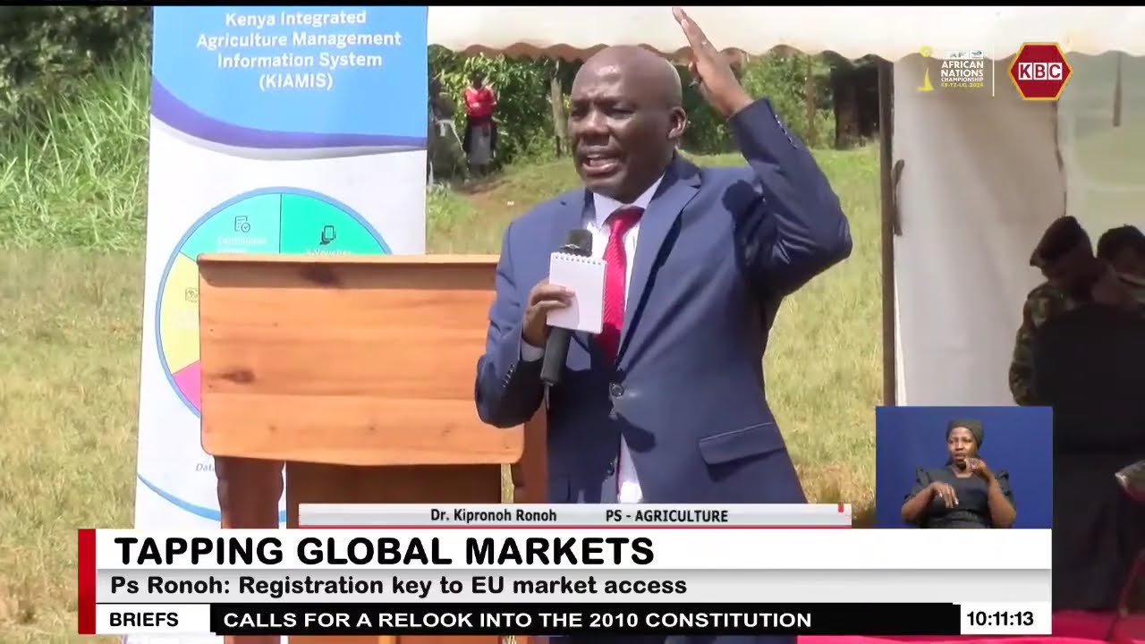 Government targeting 500,000 farmers in KIAMIS registration drive