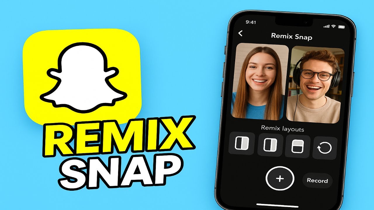 Как сделать ремикс в Snapchat (2025)