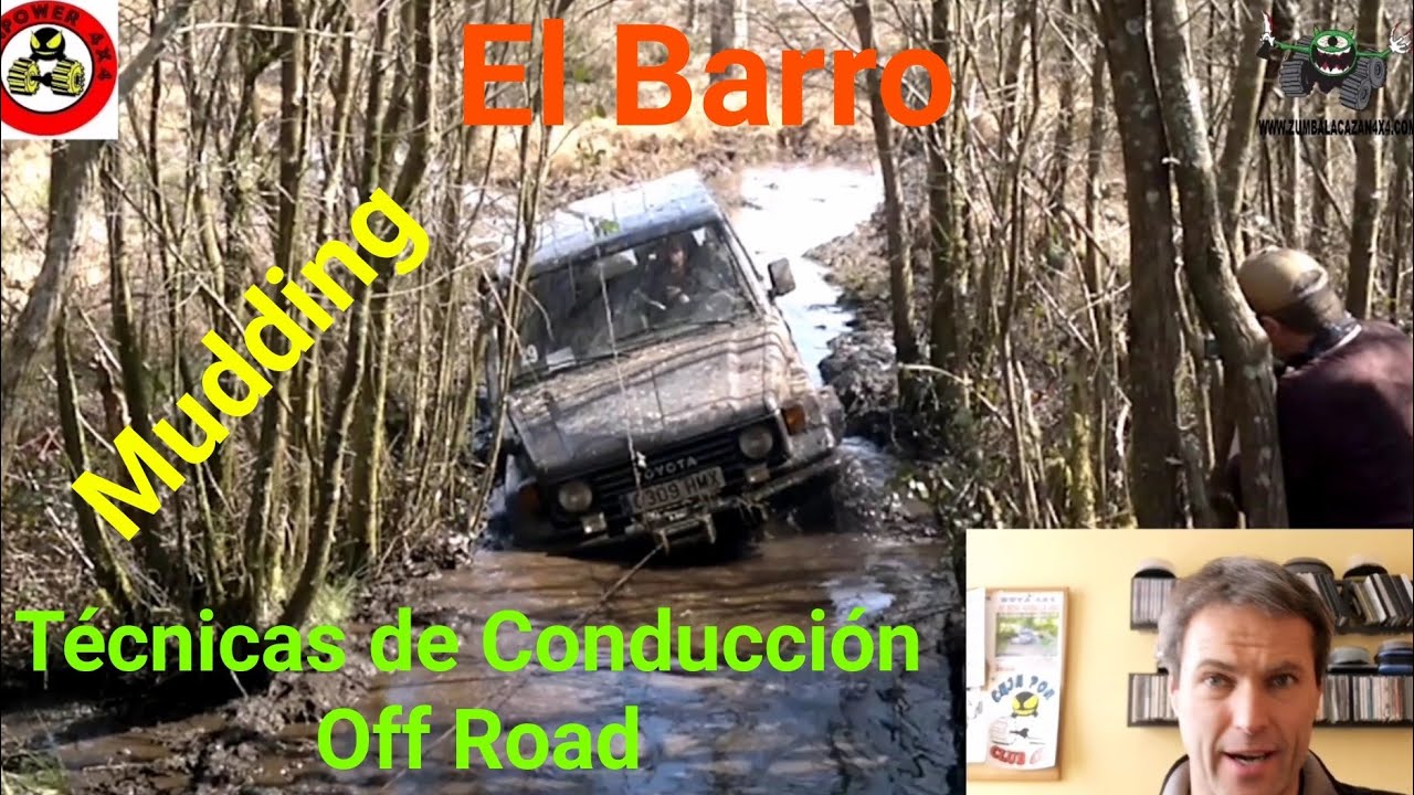 Técnicas Conducción en Barro, Zanjas, Superficies Deslizantes, Off Road Mudding, Chin Power 4X4 🔝💯