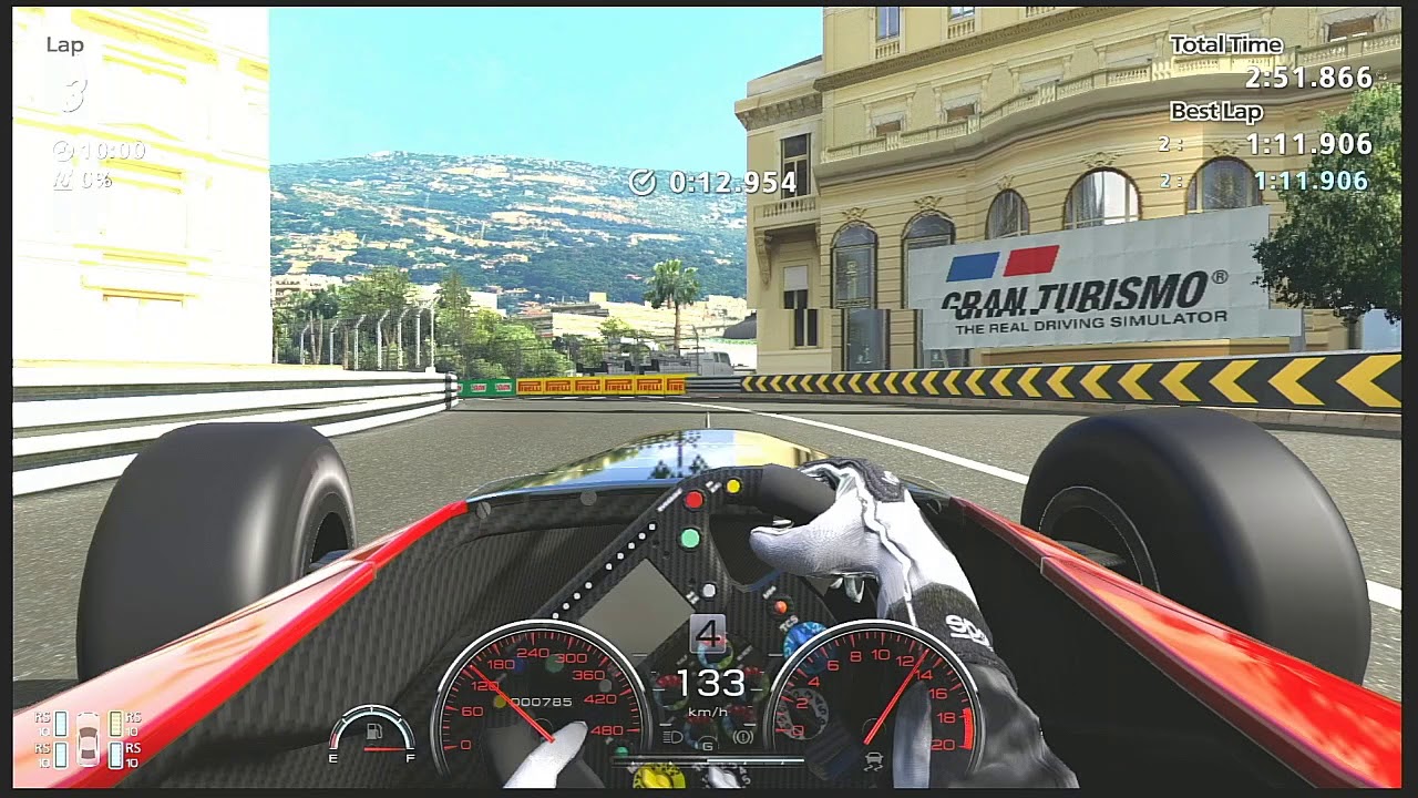 GT6 | Formula GT at Monaco [1:11.665] TV+onboard