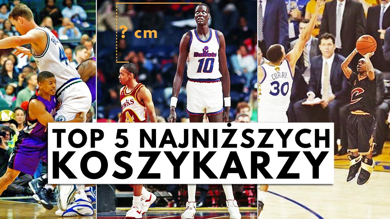 NAJNIŻSI KOSZYKARZE W HISTORII NBA ► TOP 5 ► NBA po POLSKU