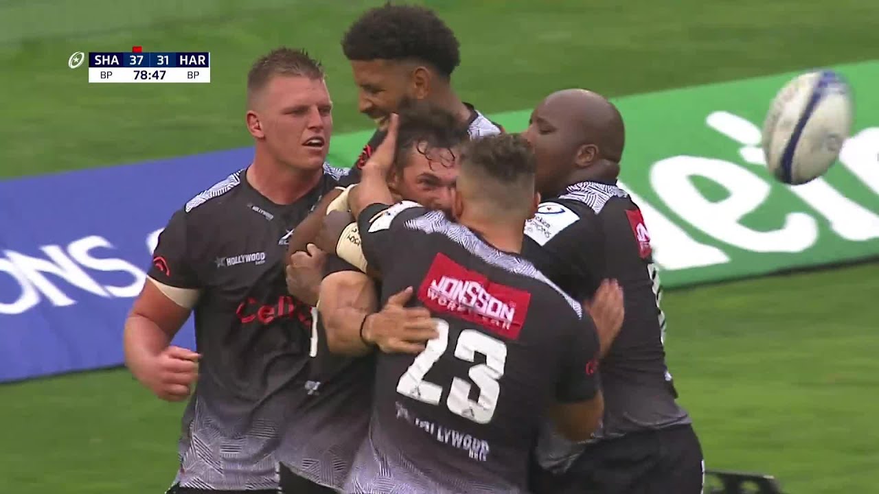 FULL ENDING as Cell C Sharks hold off a classic Harlequins comeback in historic match