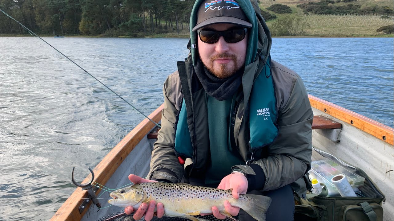 🏴󠁧󠁢󠁳󠁣󠁴󠁿Fly fishing holiday at Coldingham loch Scotland. Oct 21