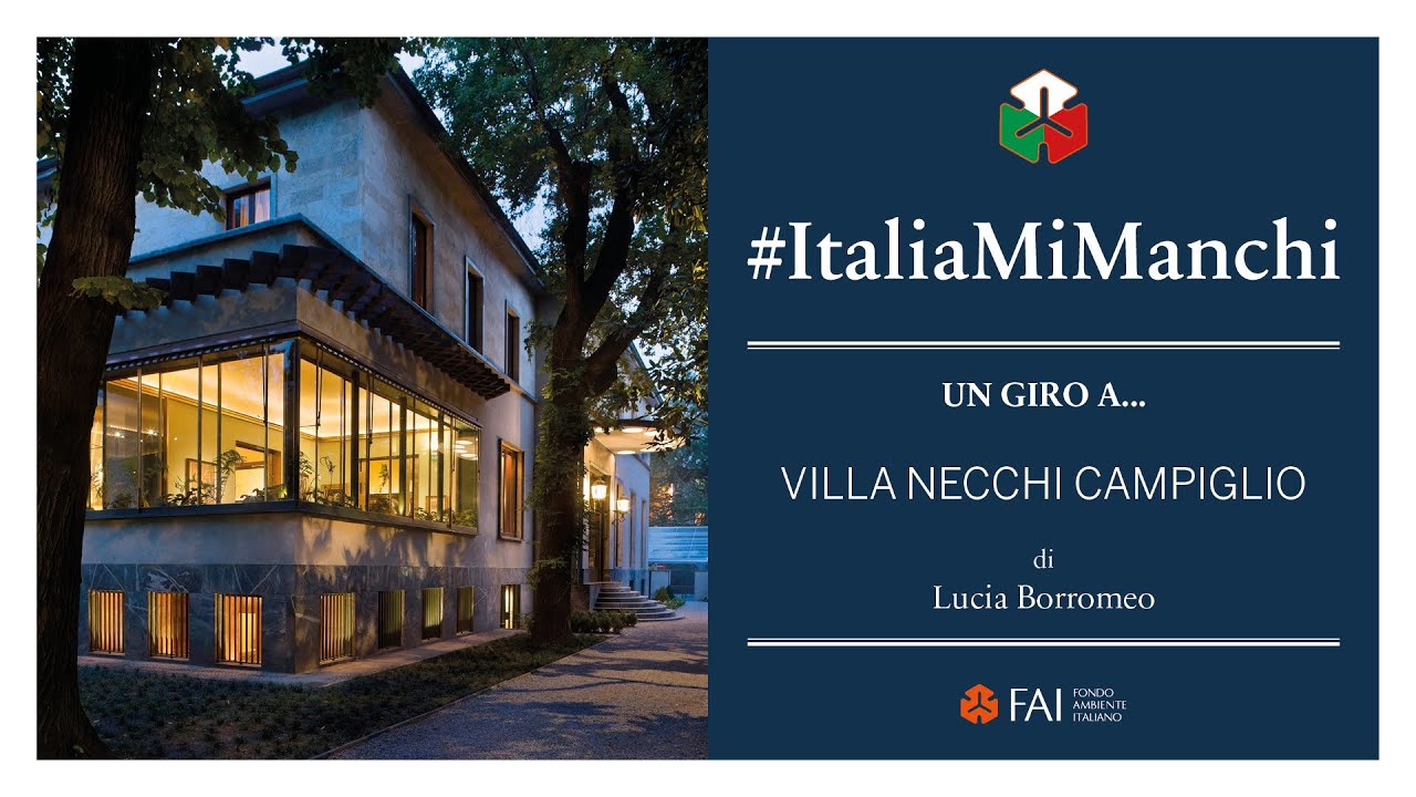#ItaliaMiManchi | Un giro a ... Villa Necchi Campiglio | Di Lucia Borromeo