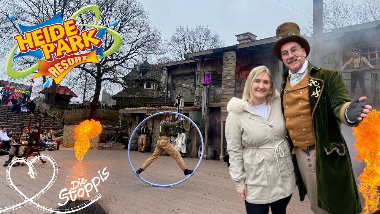 Heide Park Resort 2023 | Wir schauen uns die neue Show „Time“ an 🕰️
