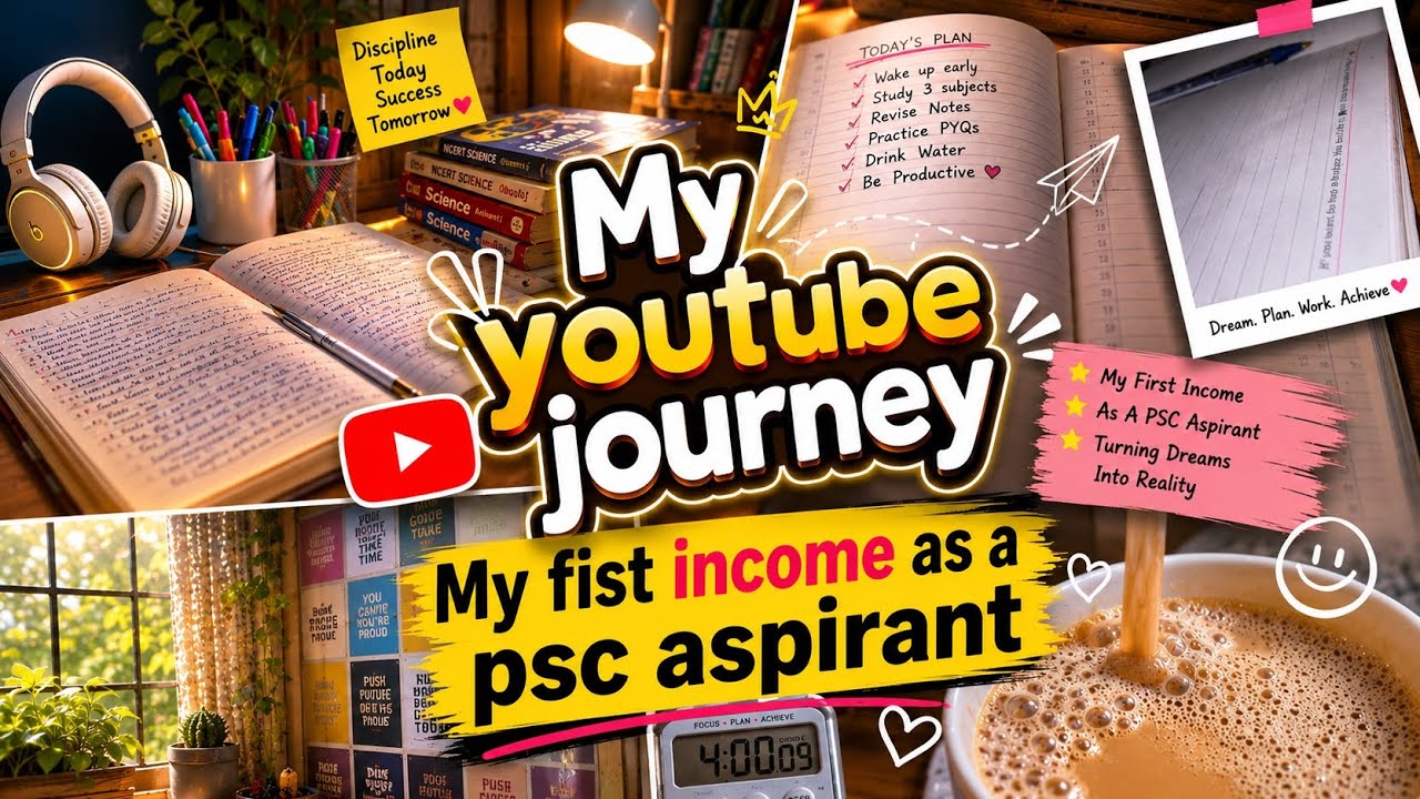 My first Youtube Income as a PSC Aspirant ✨️ My Youtube journey ✨️ Kerala PSC ✨️ 