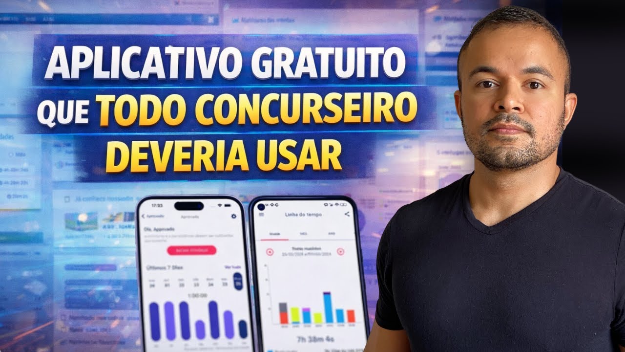 O App Grátis Que Mudou Minha Rotina de Estudos para Concursos Públicos