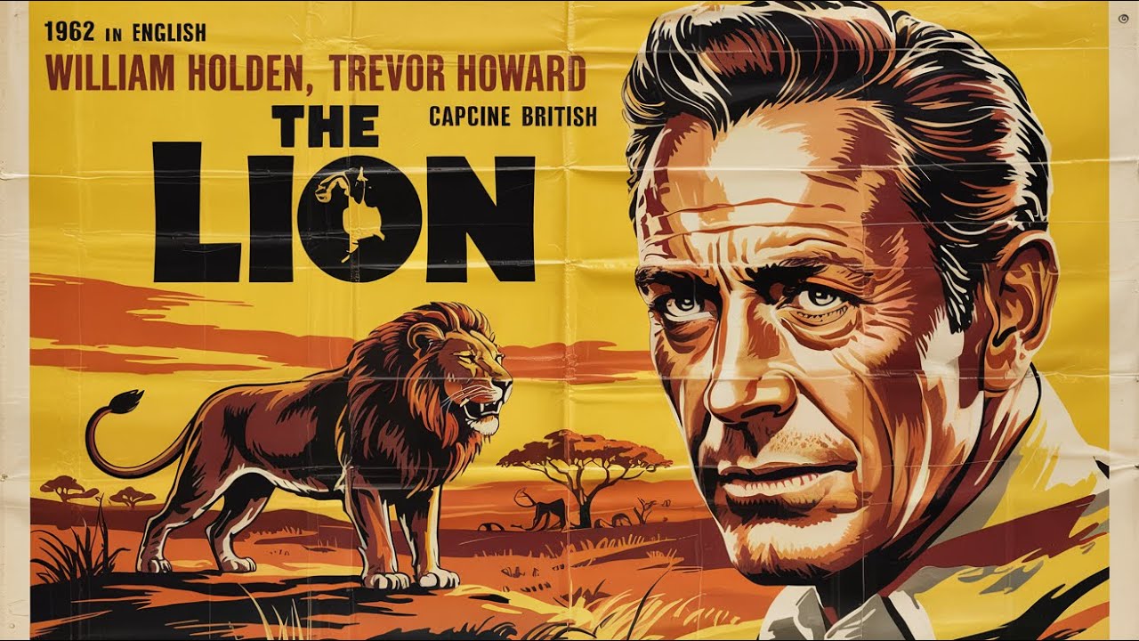 The Lion 1962 Film in English, William Holden, Trevor Howard, Capucine British