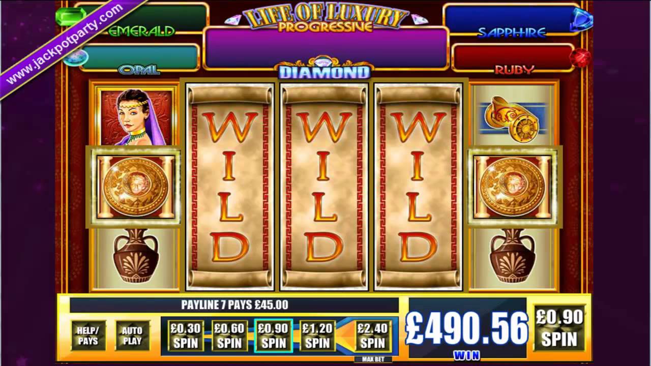 &pound;561 ON RICHES OF ROME&trade; MEGA BIG WIN (623 X STAKE) - SLOTS AT JACKPOT PARTY