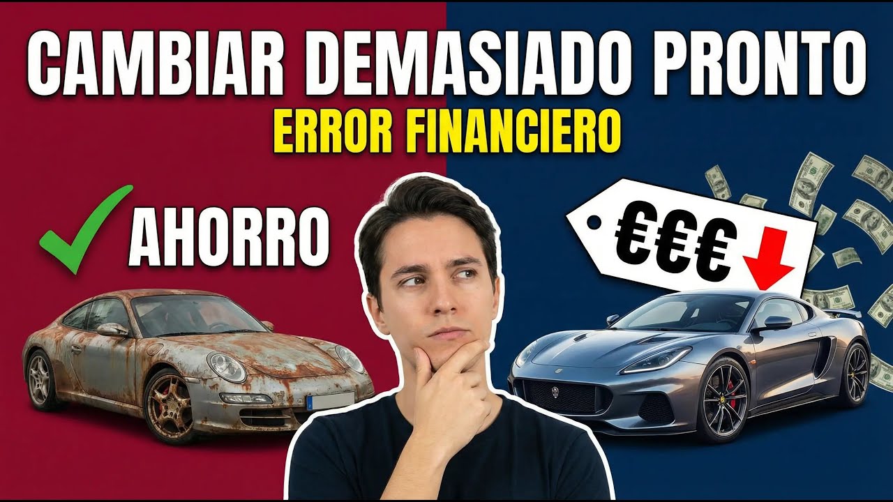 Cambiar de coche demasiado pronto: el error financiero que te arruina 💸