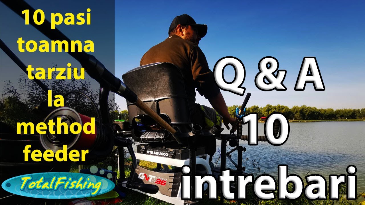 Pescuit la crap la method feeder, toamna tarziu