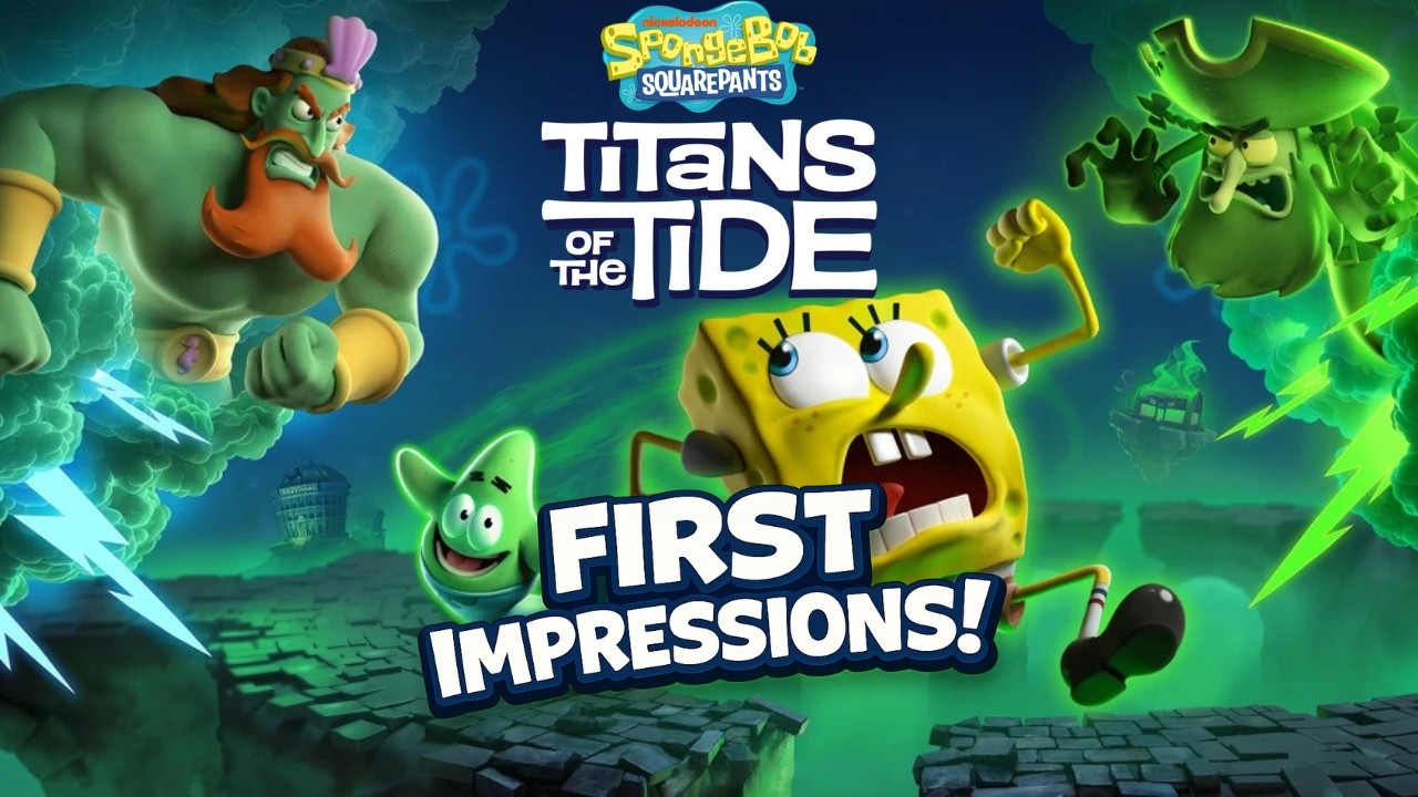 Обзор демоверсии игры Spongebob Squarepants Titans of the Tide