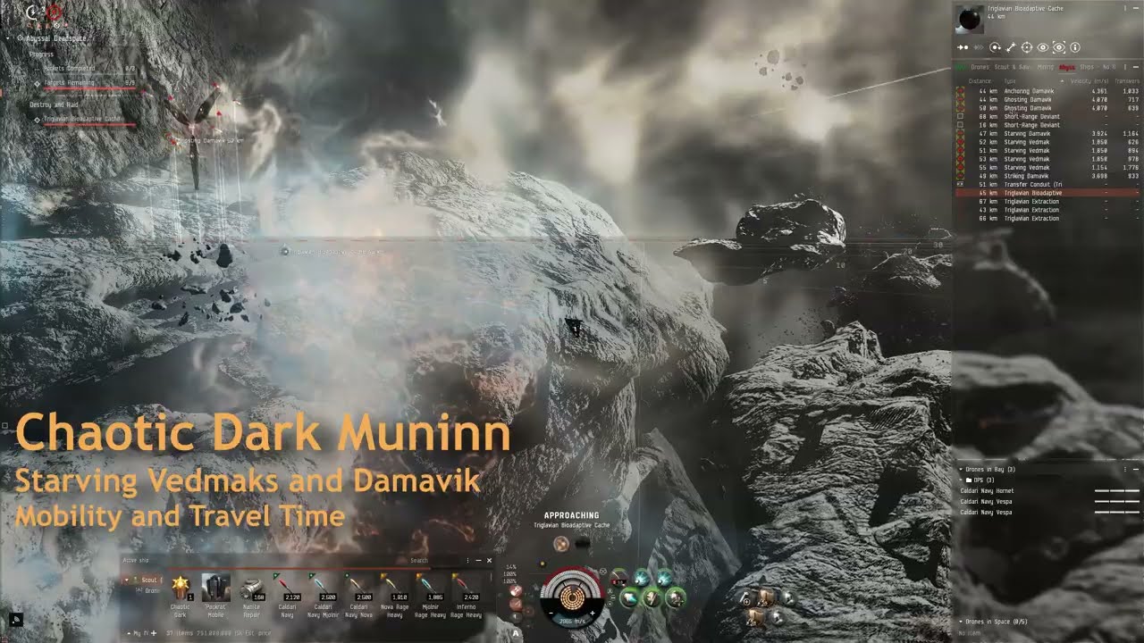 Chaotic Dark Muninn - Starving Vedmaks and Damavik