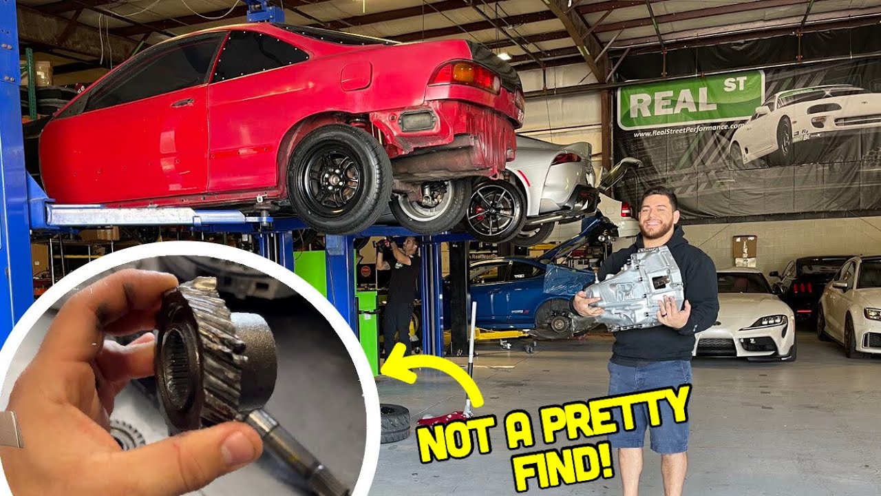M Factory transmission parts install on my Turbo B Series Build. (We found alot broken inside)