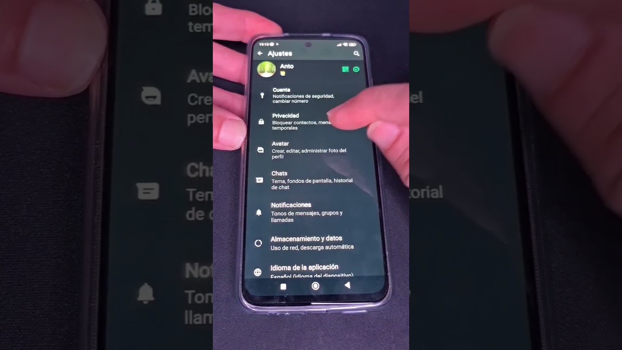 👉​ C&oacute;mo agrandar la letra de Whatsapp / cambiar el tama&ntilde;o de la letra en 10 segundos #tips #WhatsApp