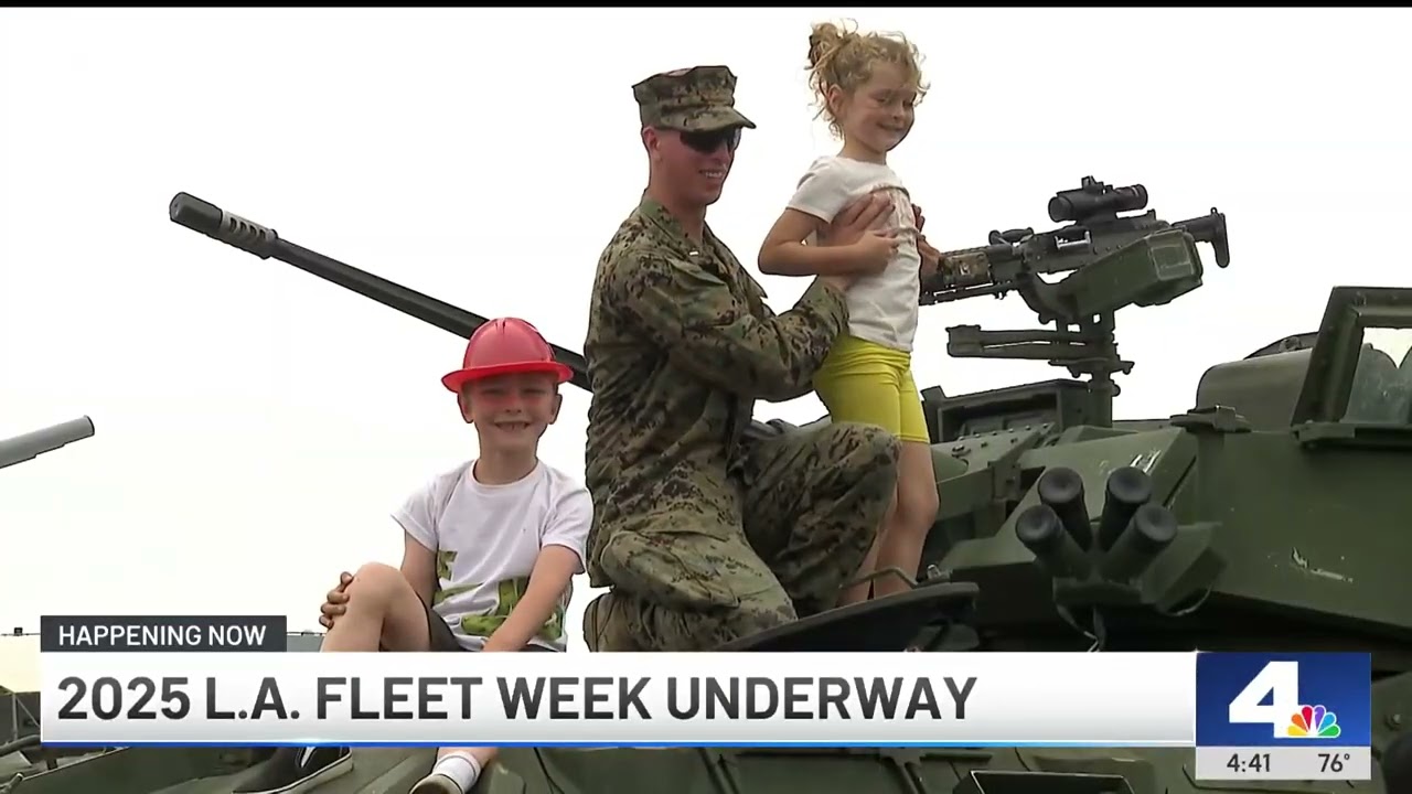 2025 Fleet Week Los Angeles underway