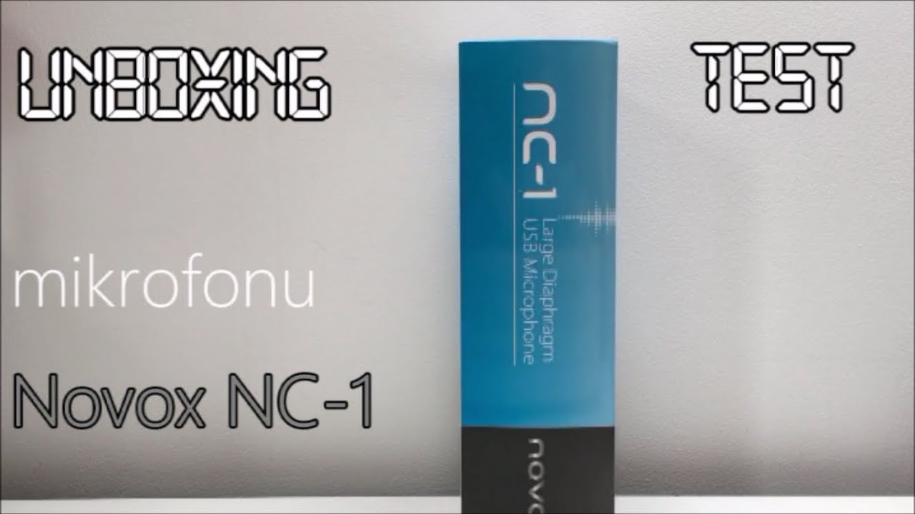 Mikrofon Novox NC-1 - UNBOXING oraz TEST | Tel Lab
