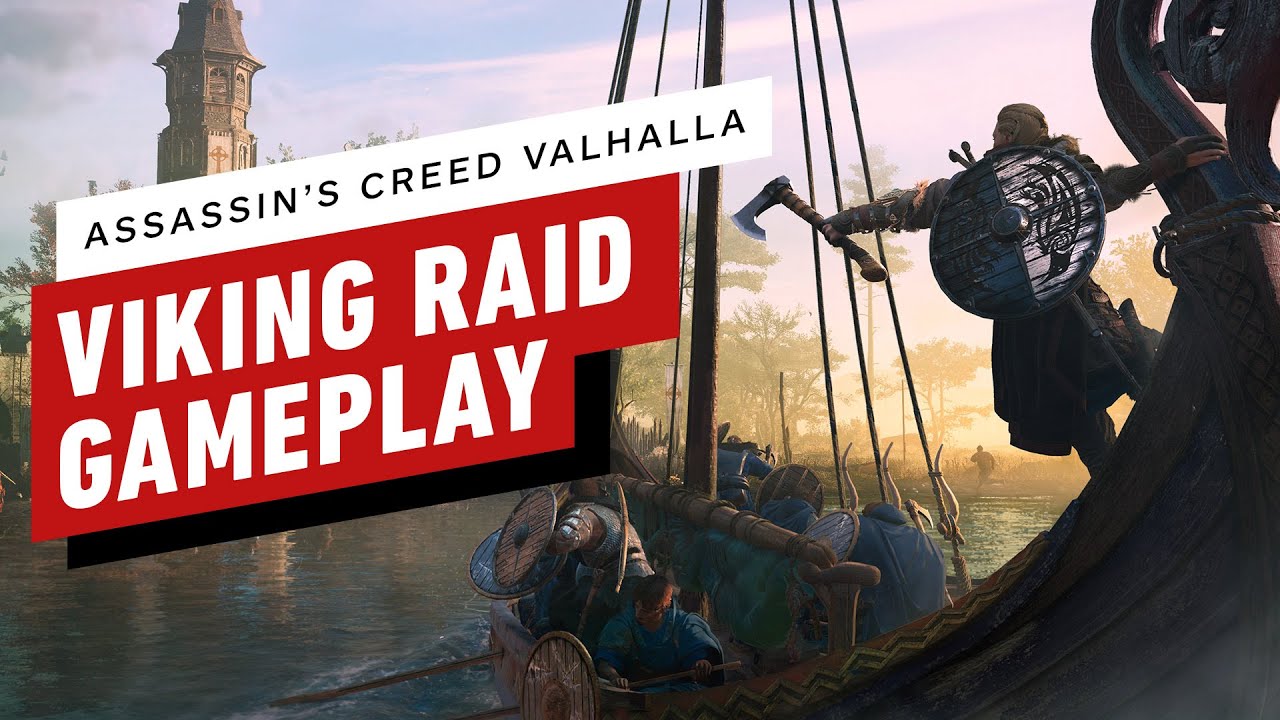 Assassin's Creed Valhalla - Viking Raid Gameplay