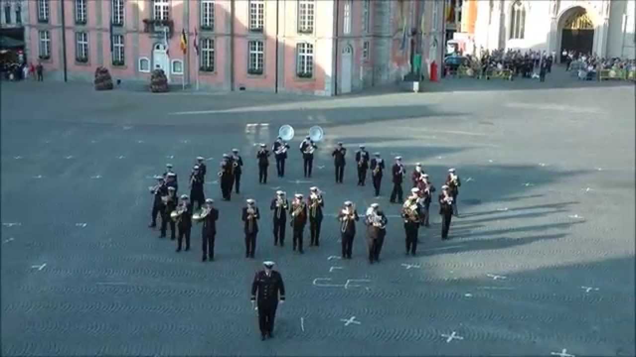 Kon. Muziekkapel v/d BE Marine 2014 Taptoe Sint-Truiden 