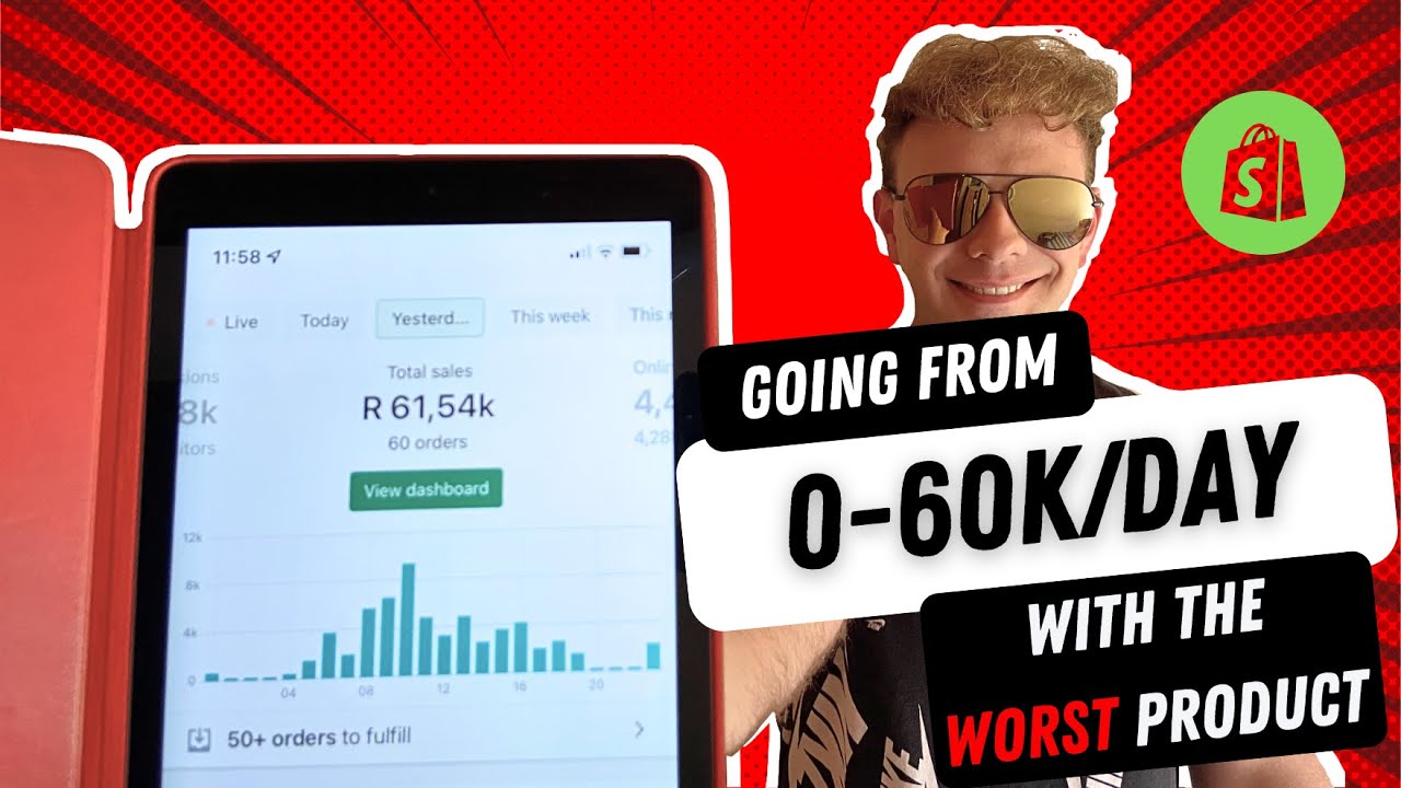 0-60k/day selling the WORST PRODUCT in South Africa