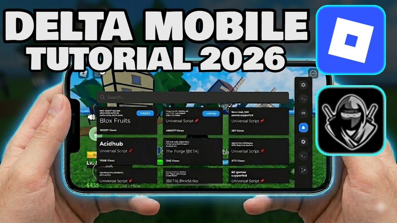 Roblox Delta Executor Mobile 2026 - How To Download Delta Executor Mobile NEW UPDATE (iOS Tutorial)