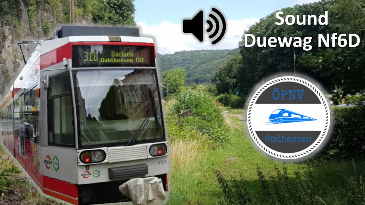 [Sound] Duewag Nf6D der Bochum-Gelsenkirchener-Straßenbahn (BOGESTRA)