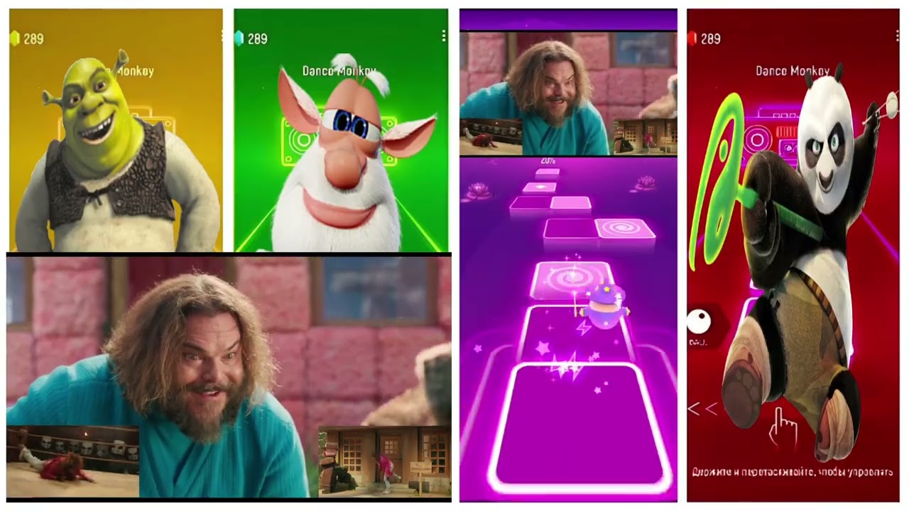 Shrek 🆚️ booba 🆚️ A Minecraft Movie 🆚️ Kung fu panda