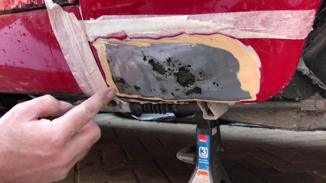How To Repair Rust On A Classic Car Alfa Romeo GTV 2000