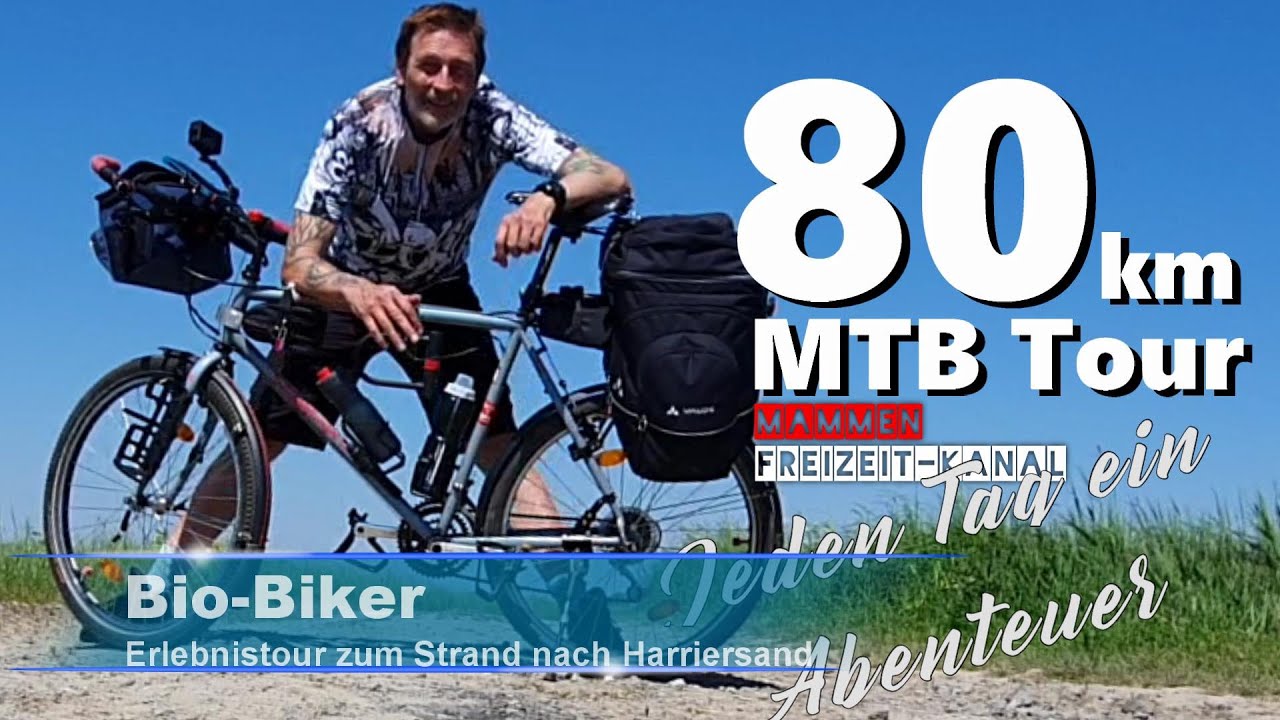 80 km Radtour zur Insel Harriersand - Erlebnistour - Biobiker  #radreisen  #radreise #fahrradfahren
