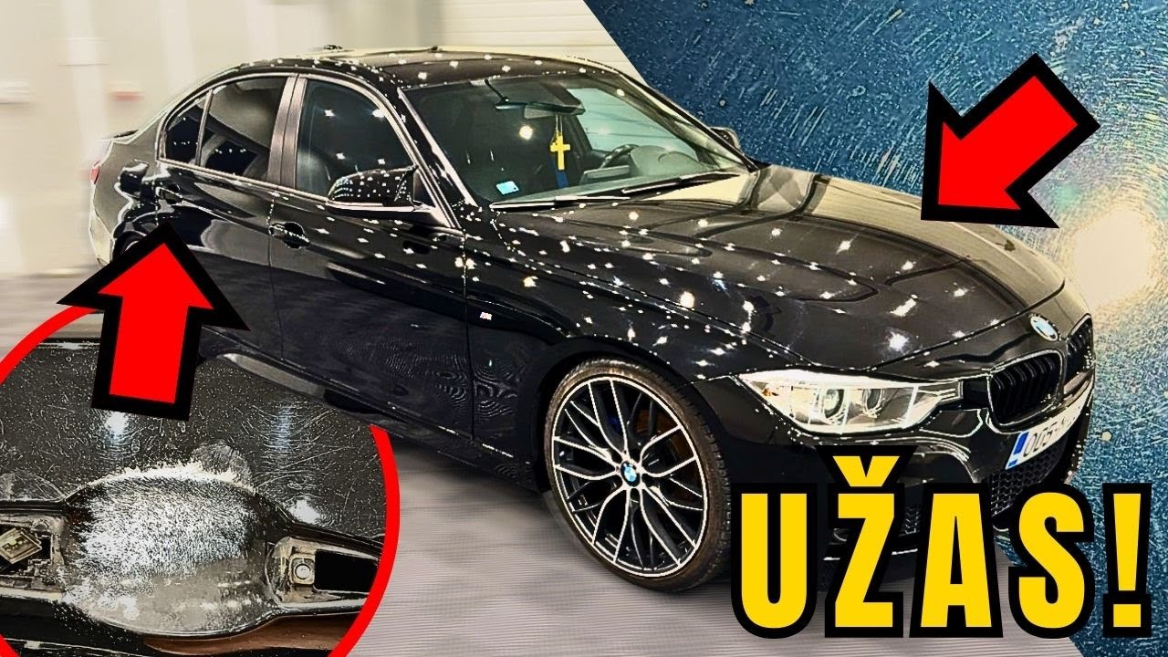 NAJUNAKAZENIJI BMW F30 IKADA! (+ BONUS 3 AUTA) Bmw f30 poliranje keramicka zastita.