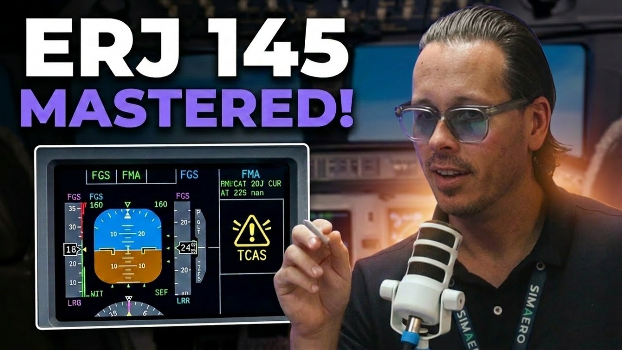 Flying The ERJ 145 | For Beginners | Summarised Briefing Of The FGS And FMA