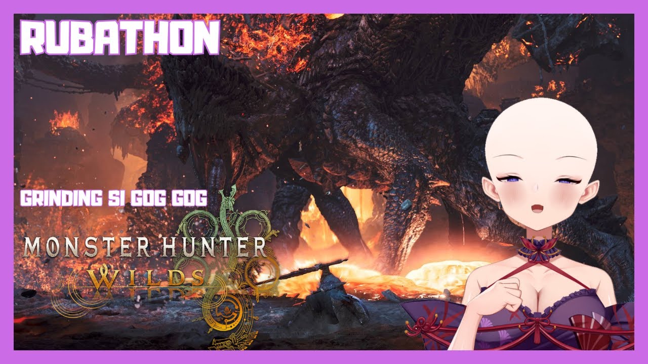 RUBATHON 145! Monster Hunter Wilds - Combo Panjang, Monsternya Nggak Nunggu【Live #vtuberindonesia】