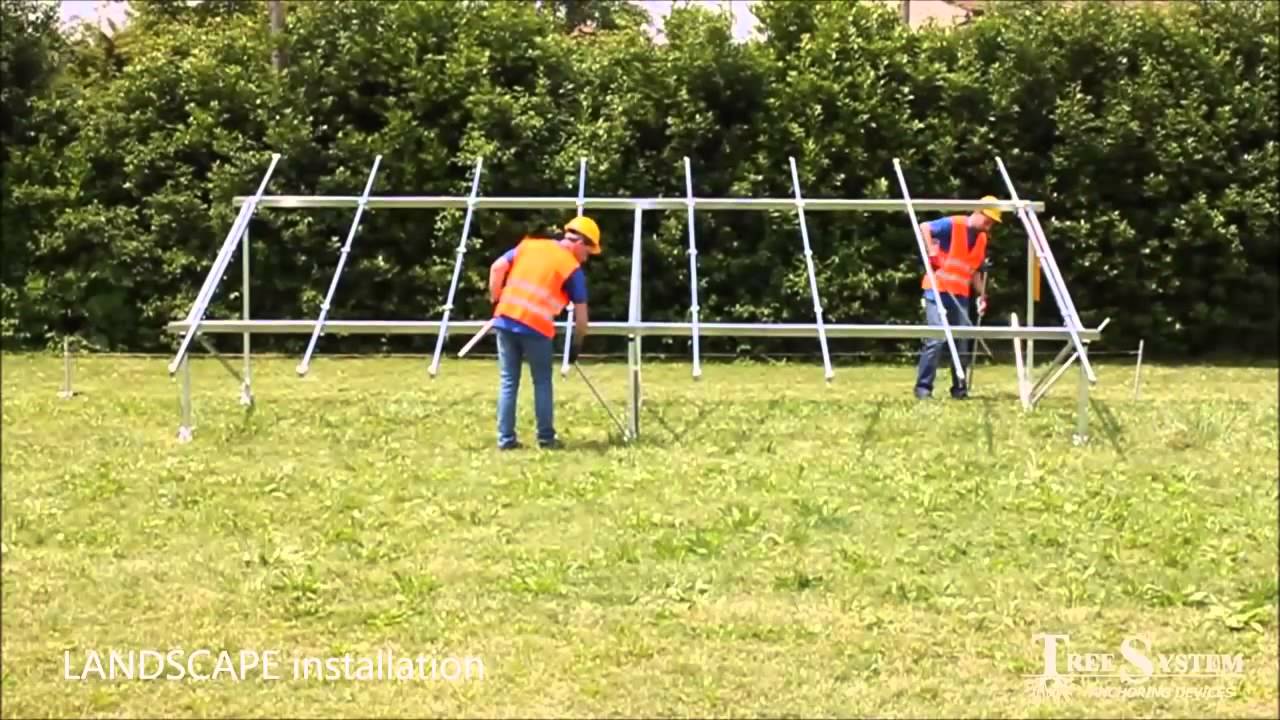 TreeSystem Groung Mounting Innovative solutions for PV Mounting International Patent