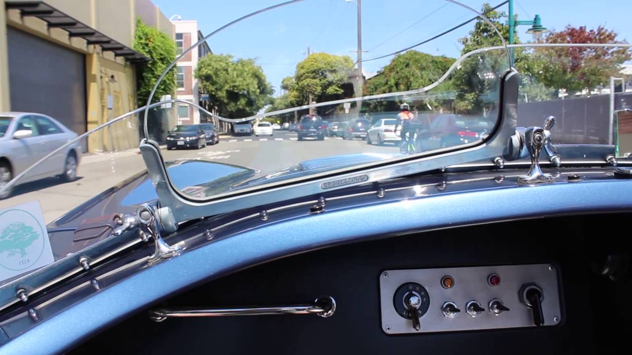 Jaguar C-Type driving video