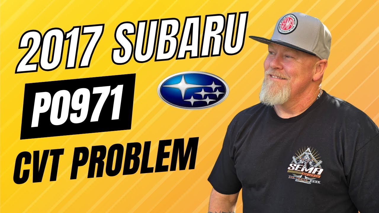 Subaru Forester 2017 года, ошибка P0971, проблема с вариатором.