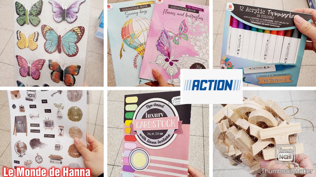 ACTION ARRIVAGE 13-03 LOISIRS CRÉATIFS 🌈