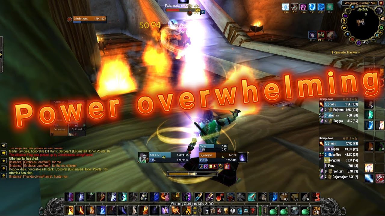 Sod shenj fire mage pvp 2