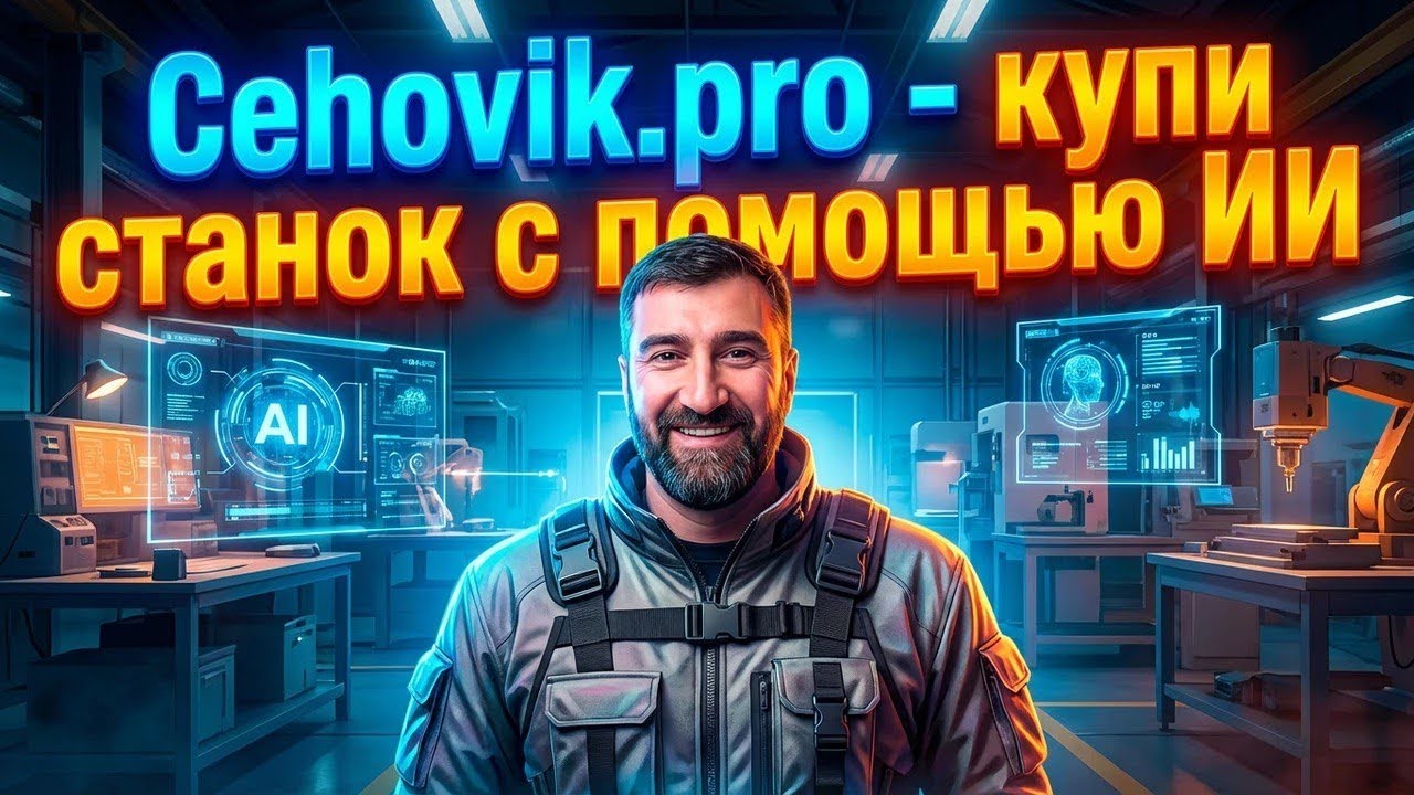 Купи станок с помощью ИИ