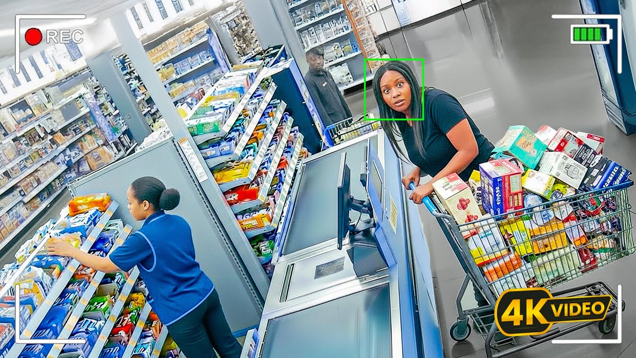 Walmart Cart Theft So Smooth It Looked Planned