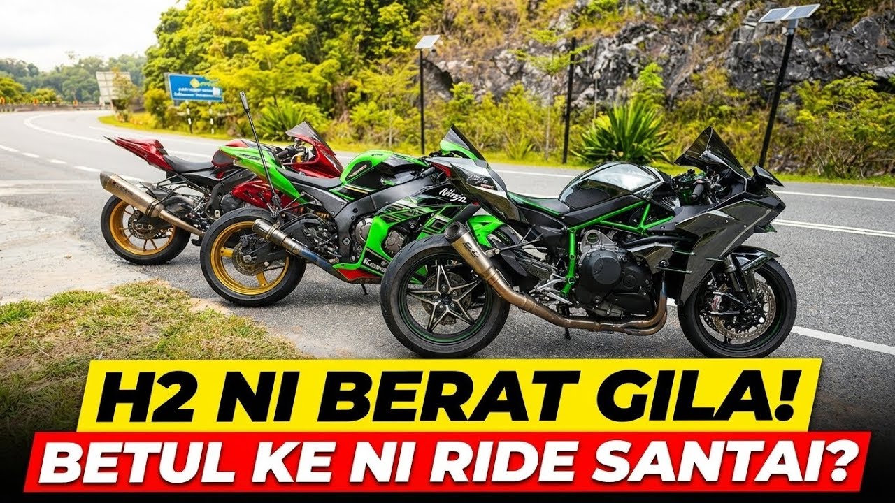 Kawasaki H2 boleh buat naik Cameron ke?