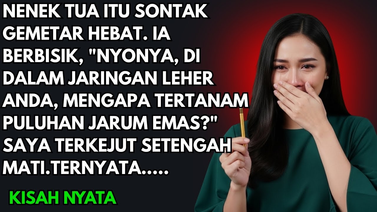 Puluhan Jarum Emas Tertanam di Leherku! Tukang Pijat Gemetar Mengungkap Rahasia Keji Suamiku..