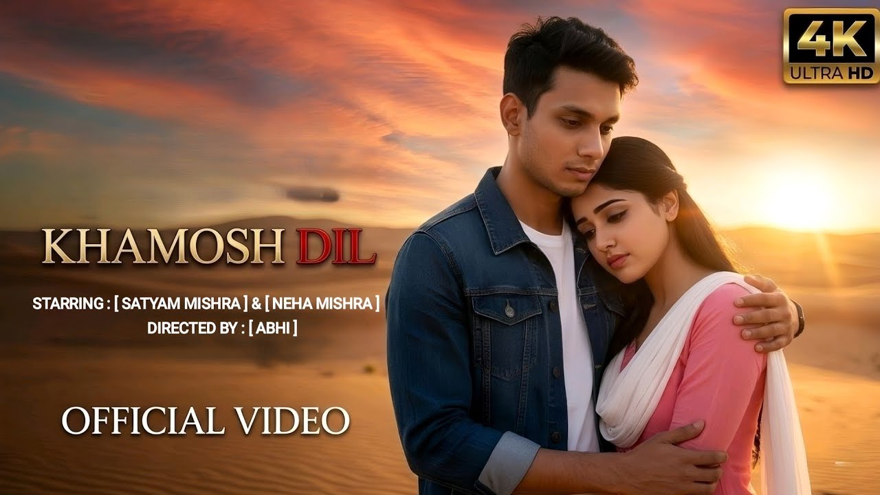 Khamosh Dil 💔 | Sad Song Hindi | 90&rsquo;s Bollywood Style Emotional Love Story | Abhiz Studio